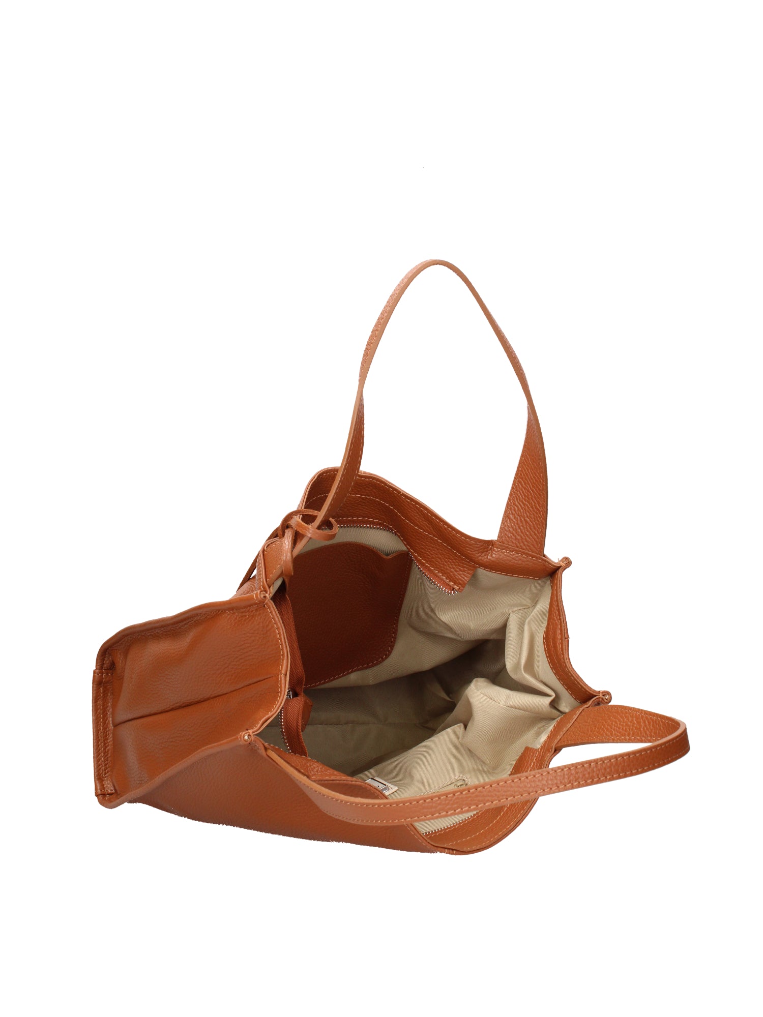 Seraphina Ultra Borsa a spalla da donna Vera pelle 3311-D44 CUOIO Gave Lux