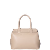 Borsa a mano da donna Vera Pelle 07146-D05 CAPPUCCINO Viola Castellani