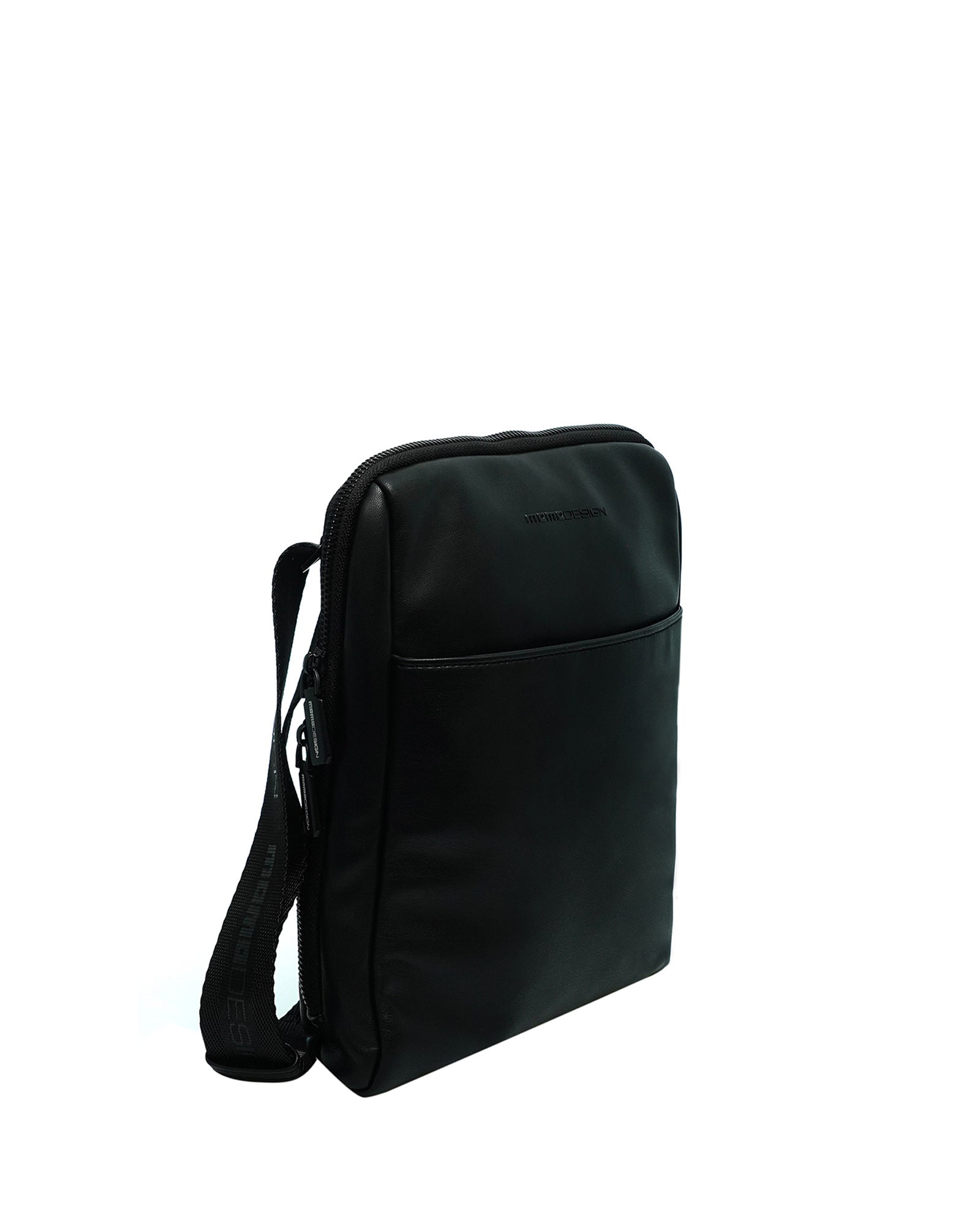 Borsa a tracolla uomo Tessuto e poliestere MO-17PU-BLACK Momo Design