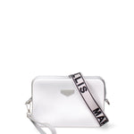 Borsa a tracolla da donna 100% Pvc FLAT-FLOWE-SILVER - SILVER Marc Ellis