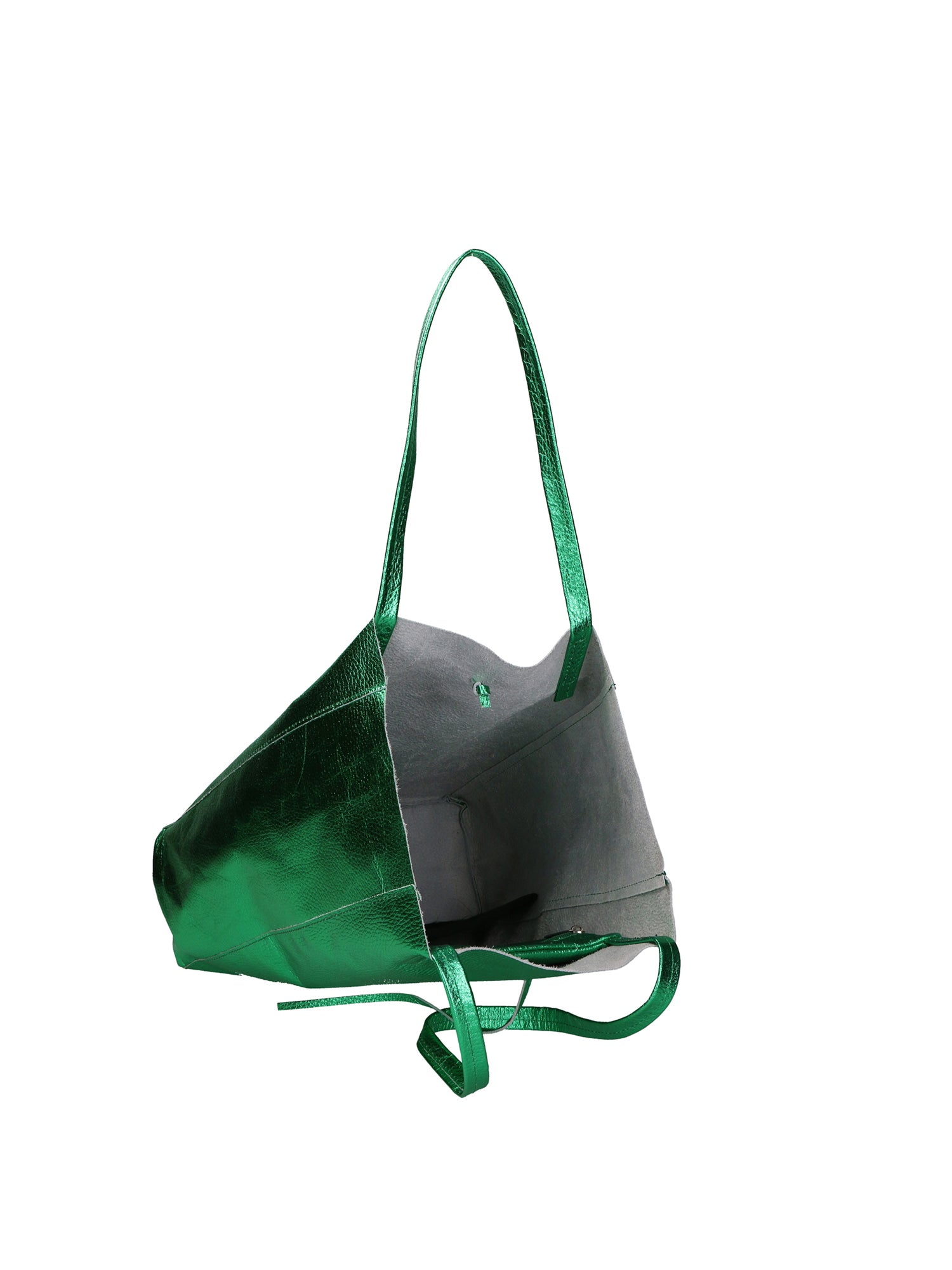 Iride Borsa a mano da donna 100% pelle 05921-DL47 SMERALDO Gave Lux