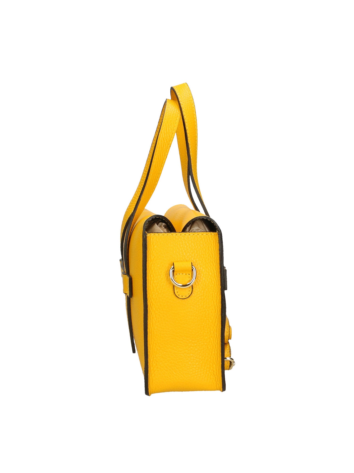 Cielia Borsa a mano da donna Vera pelle 191148-GIALLO Gave Lux