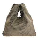 Valenza Borsa a mano da donna Vera pelle 6708-GRIGIO Gave Lux