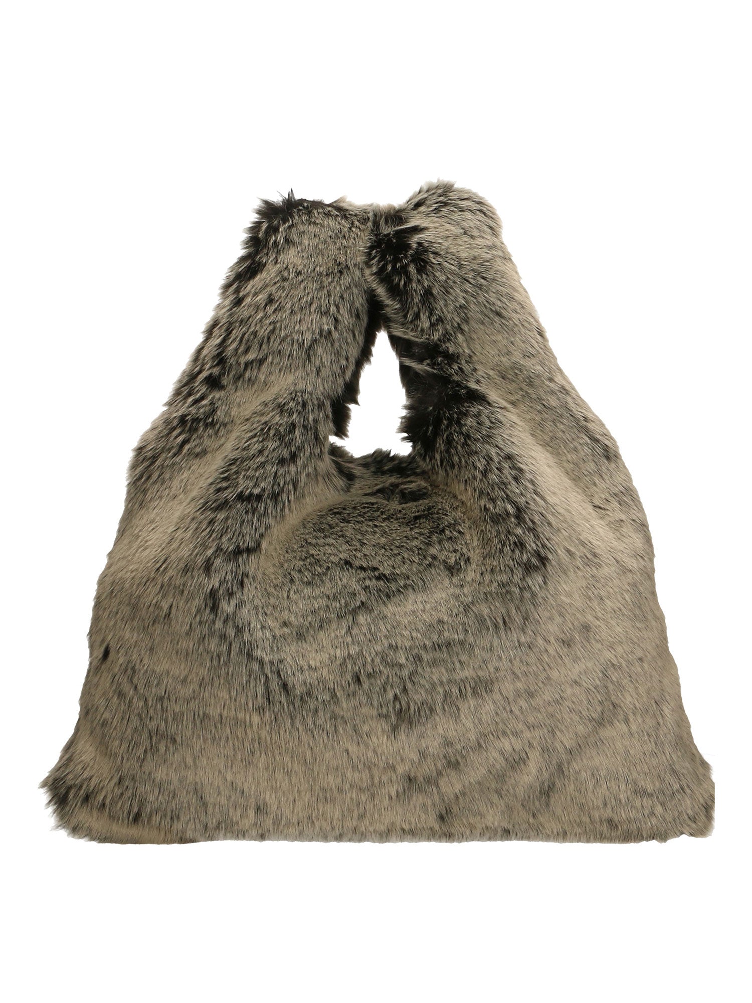 Valenza Borsa a mano da donna Vera pelle 6708-GRIGIO Gave Lux