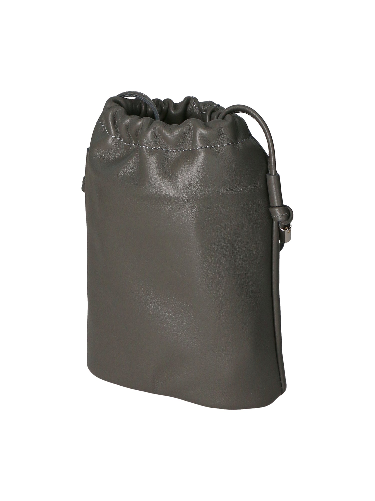 Amira Borsa a secchiello da donna Vera pelle 05258-GRIGIO S86 Gave Lux