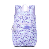 Zaino unisex Lunaris Casual XN3626-9-PURPLE GEOMETRY Aoking