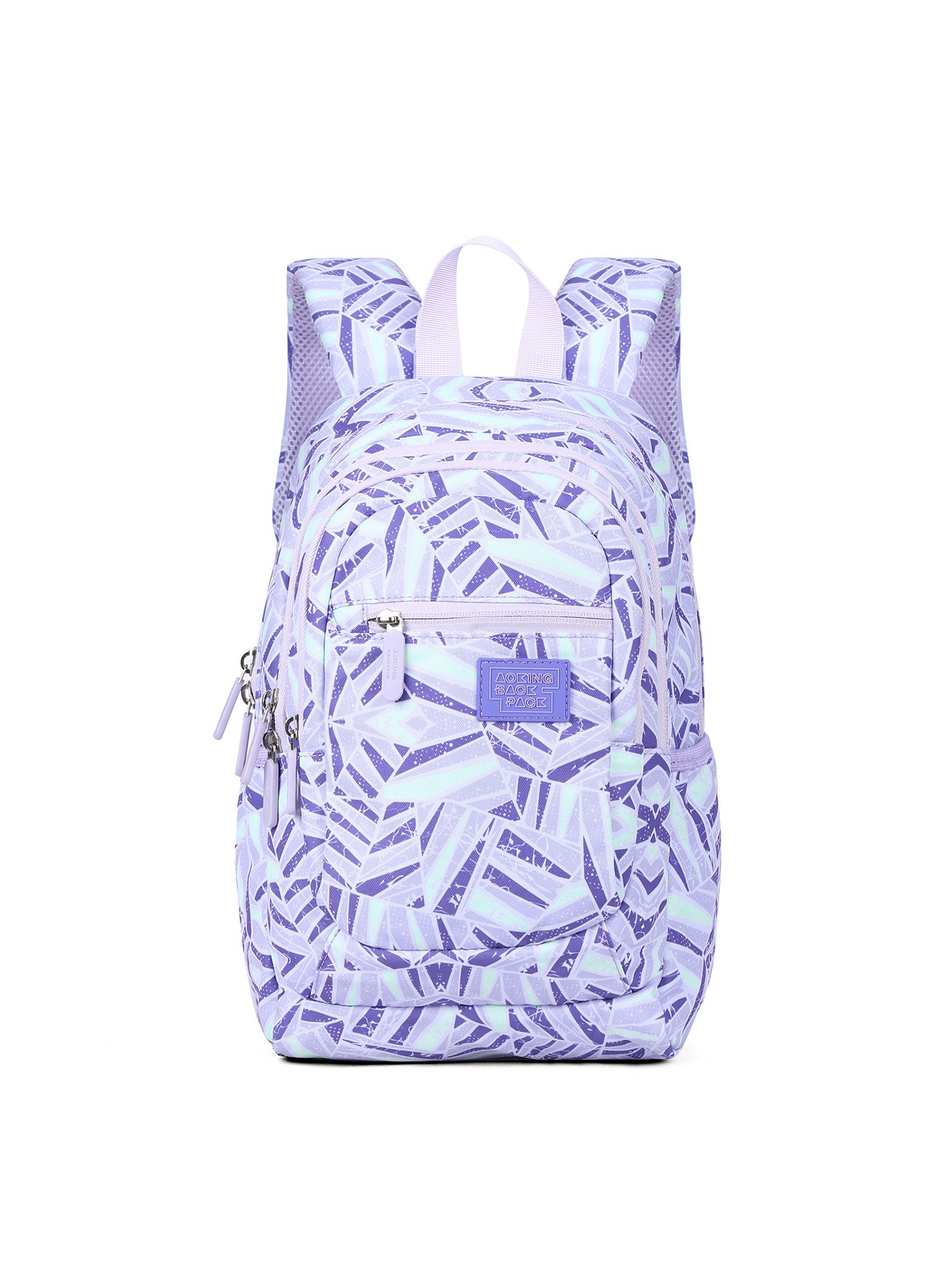 Zaino unisex Lunaris Casual XN3626-9-PURPLE GEOMETRY Aoking