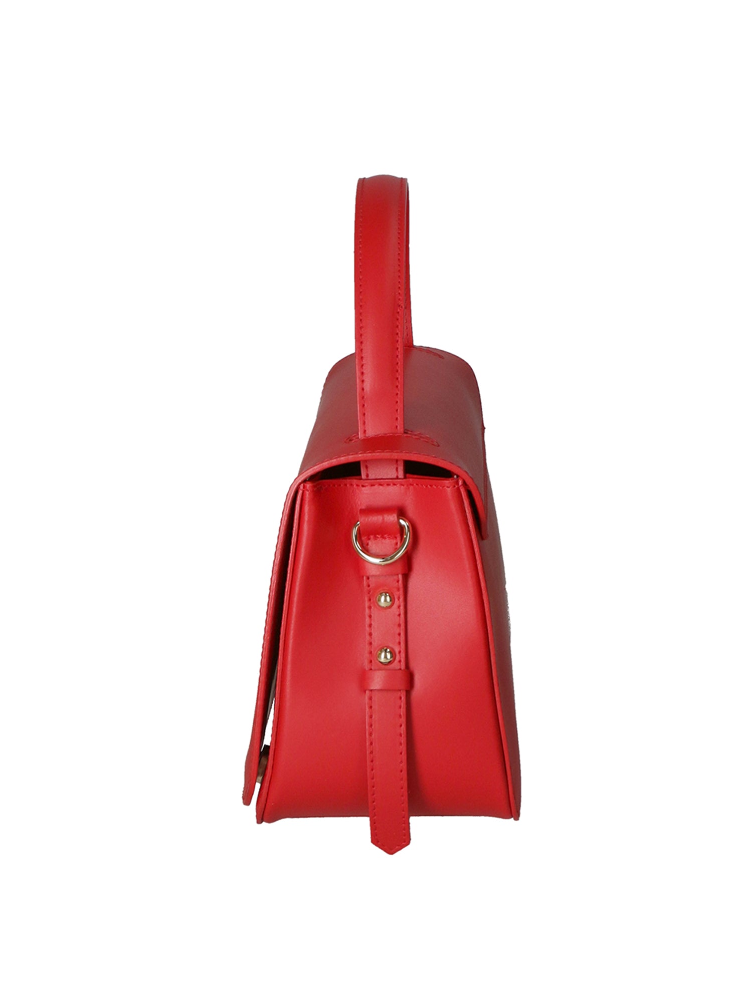 Lucia Borsa a mano da donna 100% pelle 04514-L214 ROSSO Gave Lux