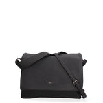 Borsa a spalla da donna Ecopelle 637-2-BLACK Diana&co
