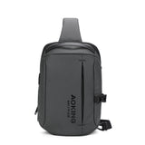 SY4001-GREY Borsa a tracolla unisex Ember Aoking