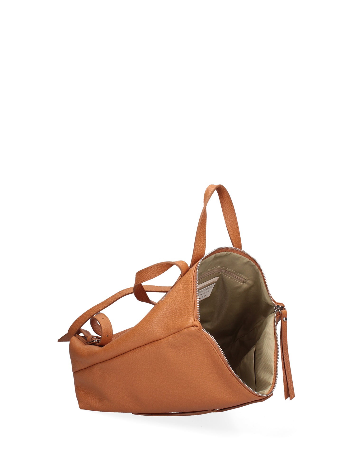 Borsa a mano da donna Vera pelle 07137-D44 CUOIO Roberta Rossi