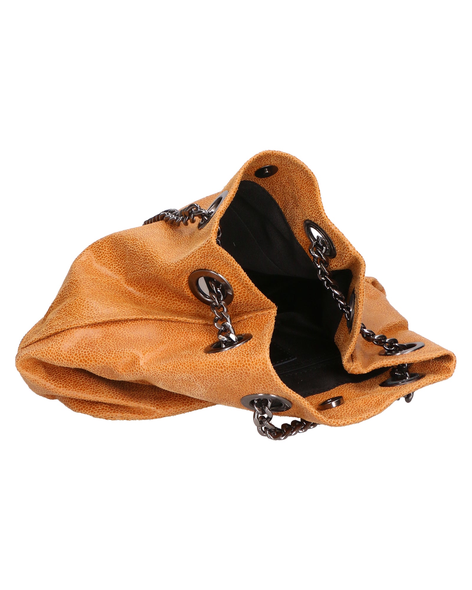 Cora Borsa a spalla da donna Vera pelle 1131-CUOIO Gave Lux