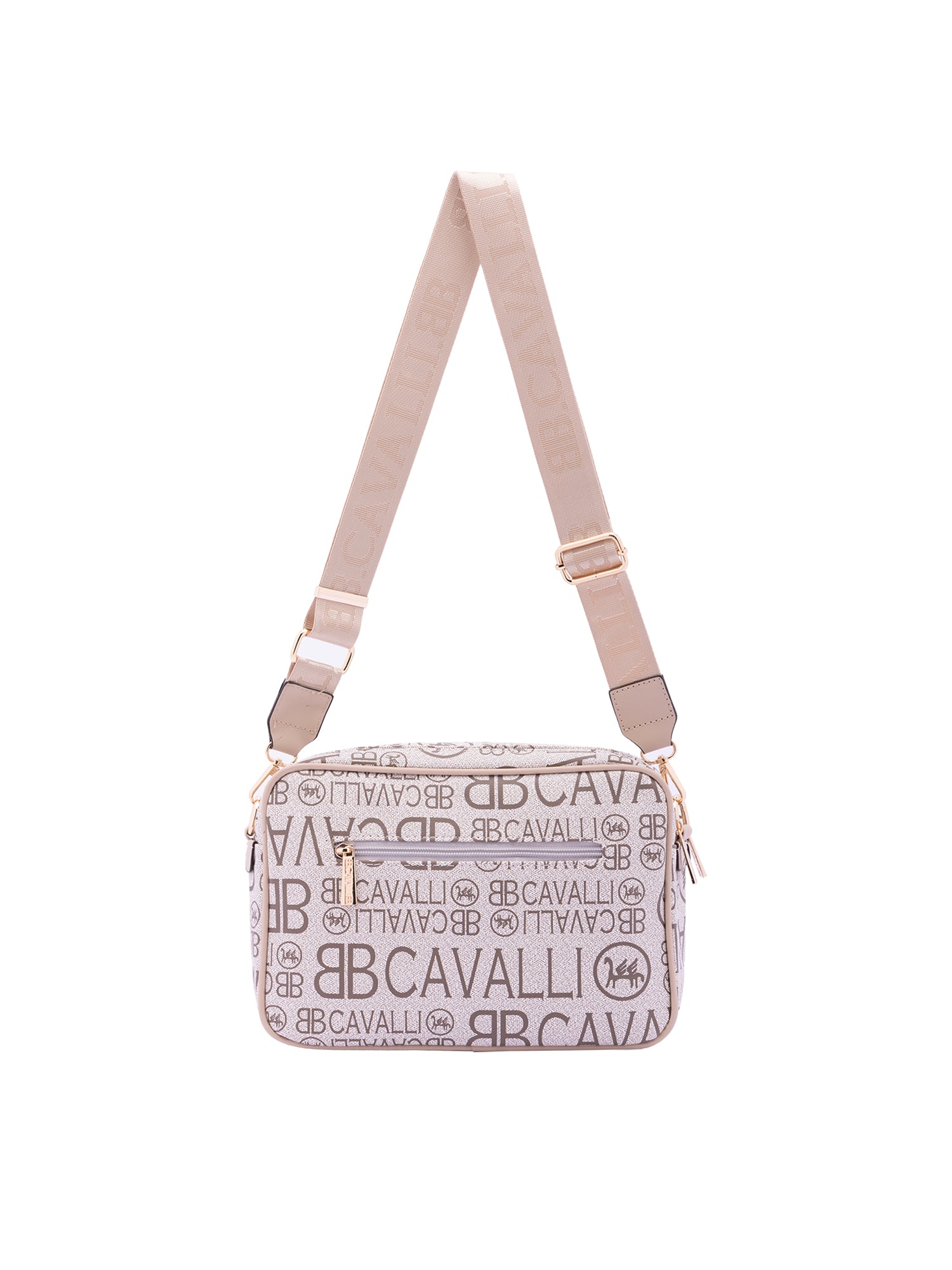 Borsa a tracolla da donna Ecopelle BC1416-ALBICOCCA B Cavalli