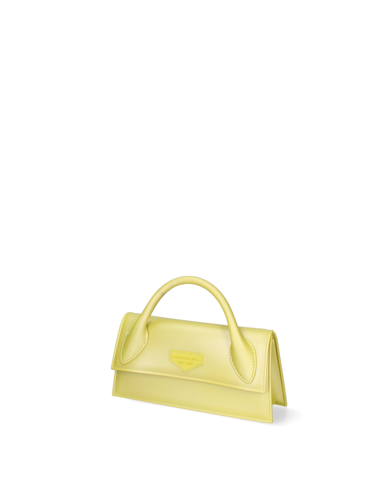 Borsa a mano da donna 100% Pvc FLAT-ARROW 24-PYRATE GREEN - LIGHT OTTONE Marc Ellis