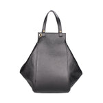 Lindsey Borsa a mano da donna 100% vera pelle 07162-D28 NERO Viola Castellani