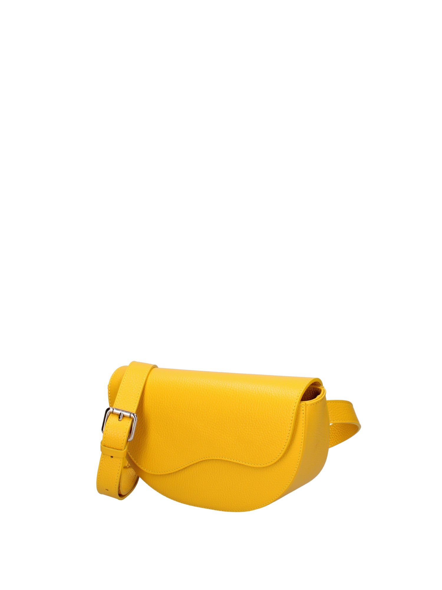 Marsupio da donna in vera pelle Made in Italy 07218-D04 GIALLO Roberta Rossi