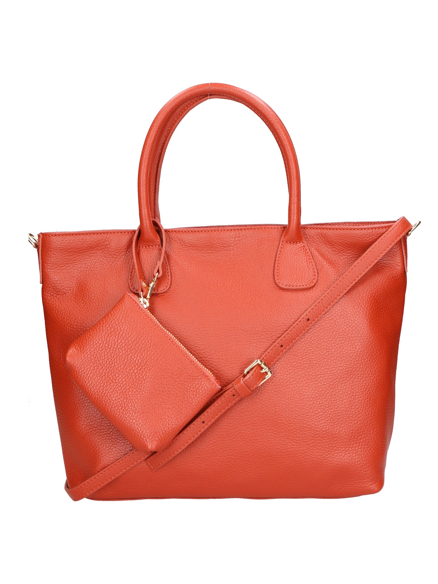 Sylvie Borsa a mano da donna 100% pelle 06520-D61 MATTONE Gave Lux
