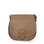 Bianca Borsa a tracolla da donna Vera pelle 10016 1020-S05 TAUPE CHIARO Gave Lux