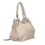 Ereba Borsa a mano da donna Made in Italy 100% pelle 3305-S86 GRIGIO Gave Lux
