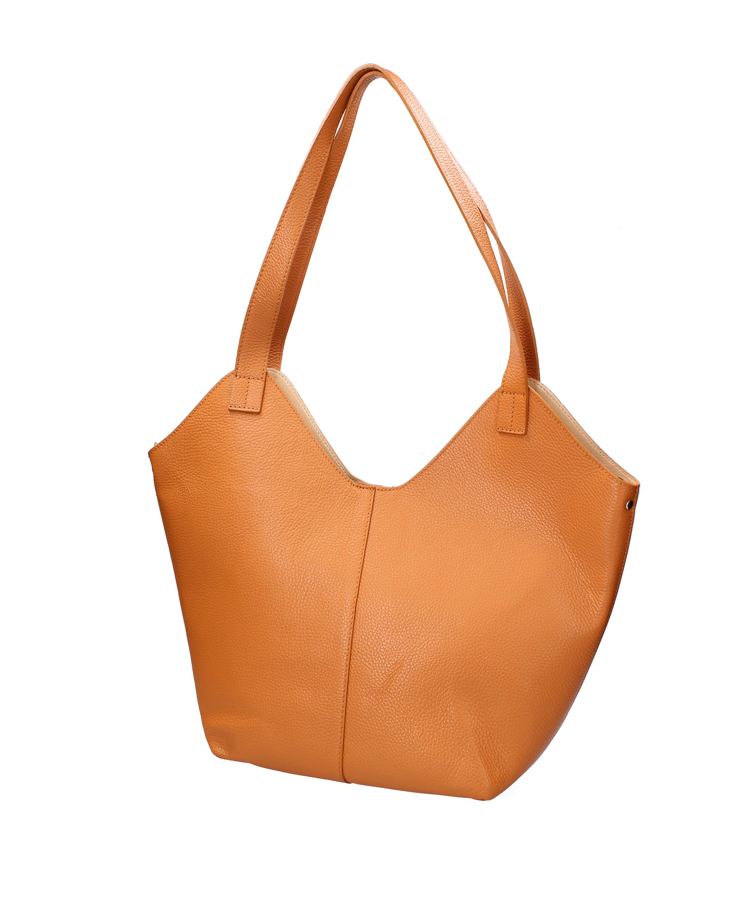 Borsa a mano da donna Vera pelle 07231-D44 CUOIO Roberta Rossi