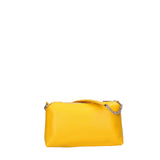 Borsa a spalla da donna Vera pelle 07141-D04 GIALLO Viola Castellani