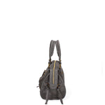 Erisia Borsa a spalla da donna Vera pelle 06091-018 GRIGIO MEDIO Gave Lux