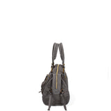 Erisia Borsa a spalla da donna Vera pelle 06091-018 GRIGIO MEDIO Gave Lux