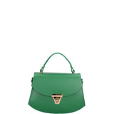 Borsa a mano da donna 100% vera pelle 07202-P 622 VERDE Roberta Rossi