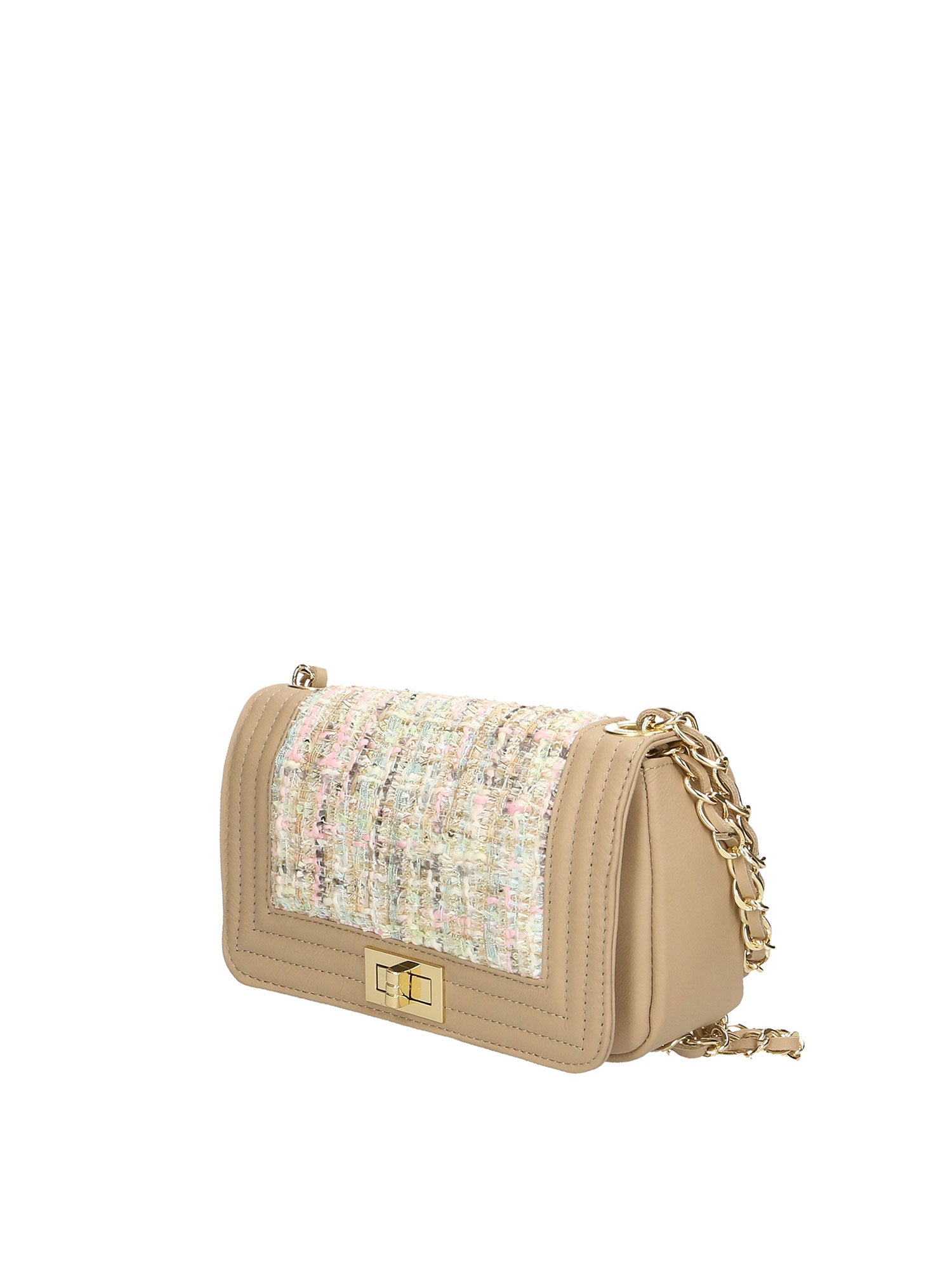 Florelle Borsa a tracolla donna Vera pelle 1511-FANGO Gave Lux