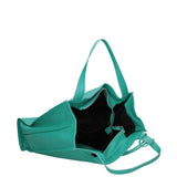 Aelia Borsa a spalla da donna Vera pelle 3312-D30 SMERALDO Gave Lux