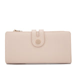 Portafoglio da donna 100% pelle vegana PU 798-3PT-NUDE Diana&co