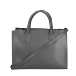 Lodovica Borsa a mano da donna Vera pelle 06544GRIGIO SCURO Gave Lux