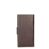 Aethel T000691-MOGANO Portafoglio unisex in vera pelle Gave Lux