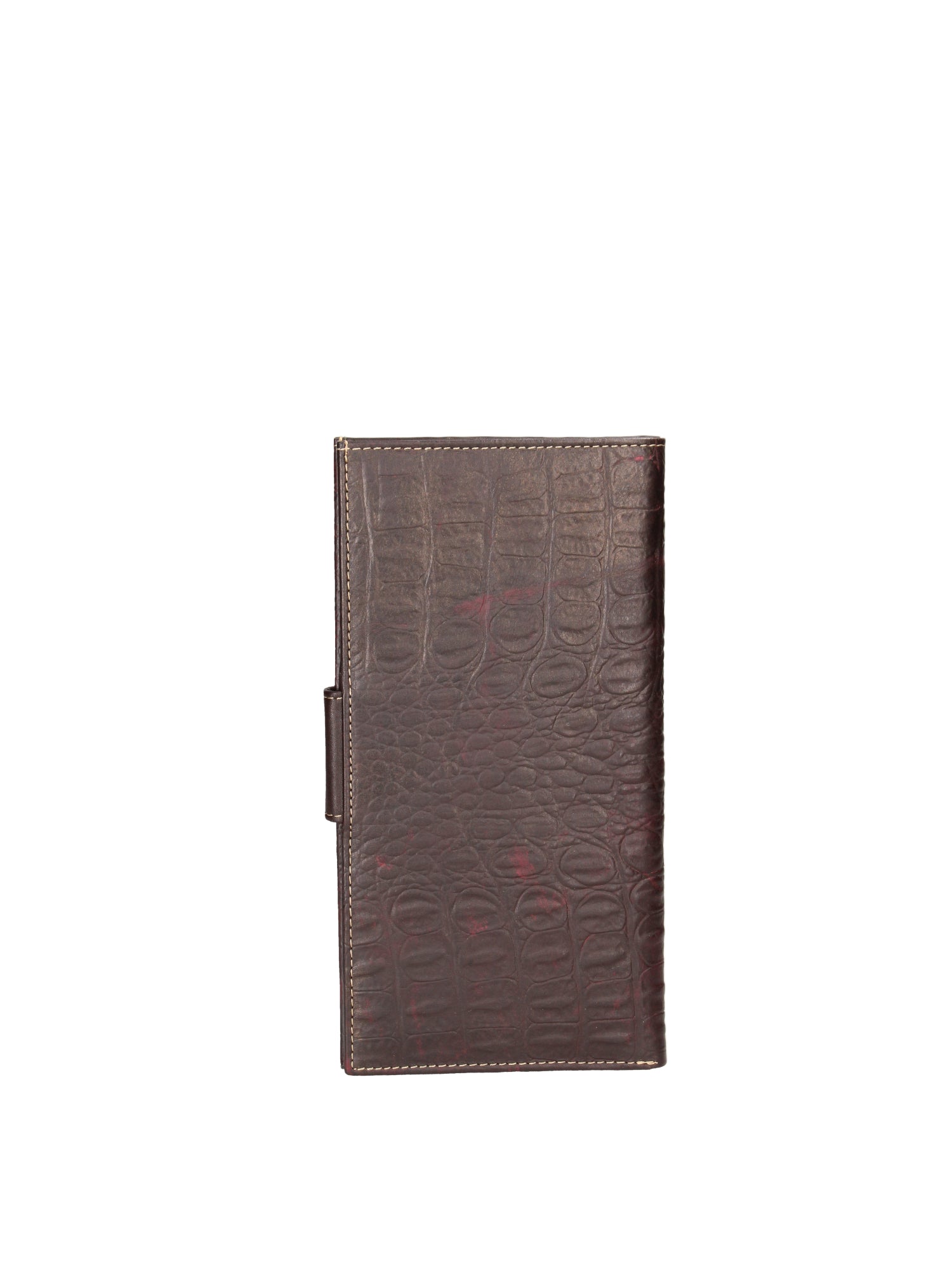 Aethel T000691-MOGANO Portafoglio unisex in vera pelle Gave Lux