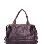 Elara Borsa a spalla da donna Vera pelle 06090-038 VIOLA SCURO Gave Lux