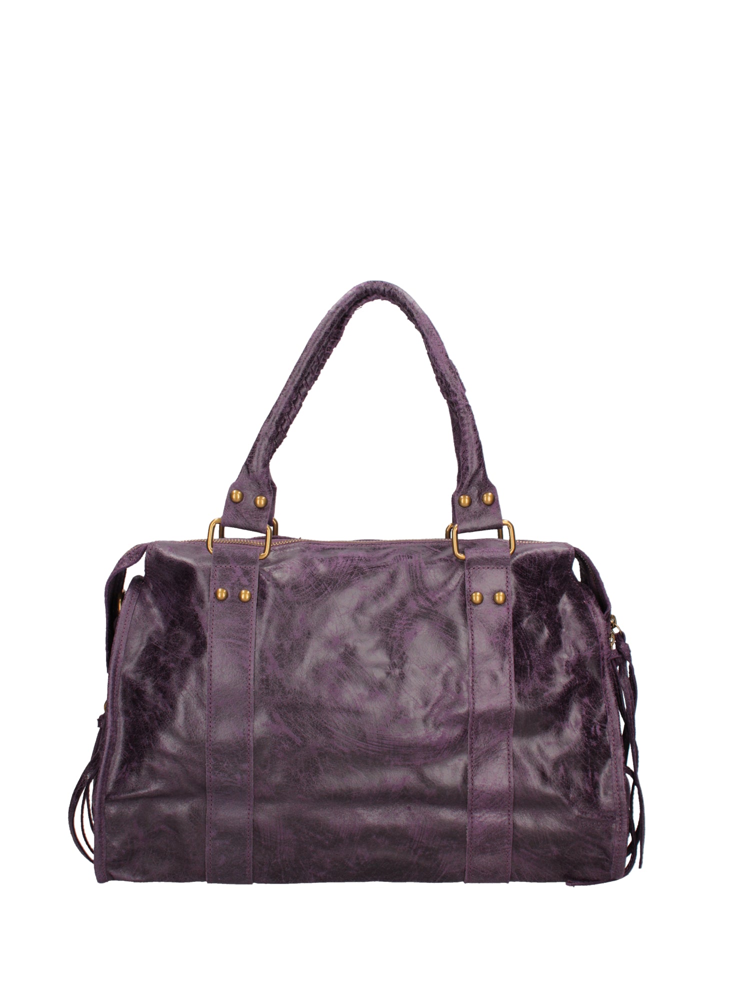 Elara Borsa a spalla da donna Vera pelle 06090-038 VIOLA SCURO Gave Lux