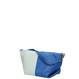 Borsa a spalla da donna Vera pelle 07165-D22 BLUETTE+D102 CIELO Roberta Rossi