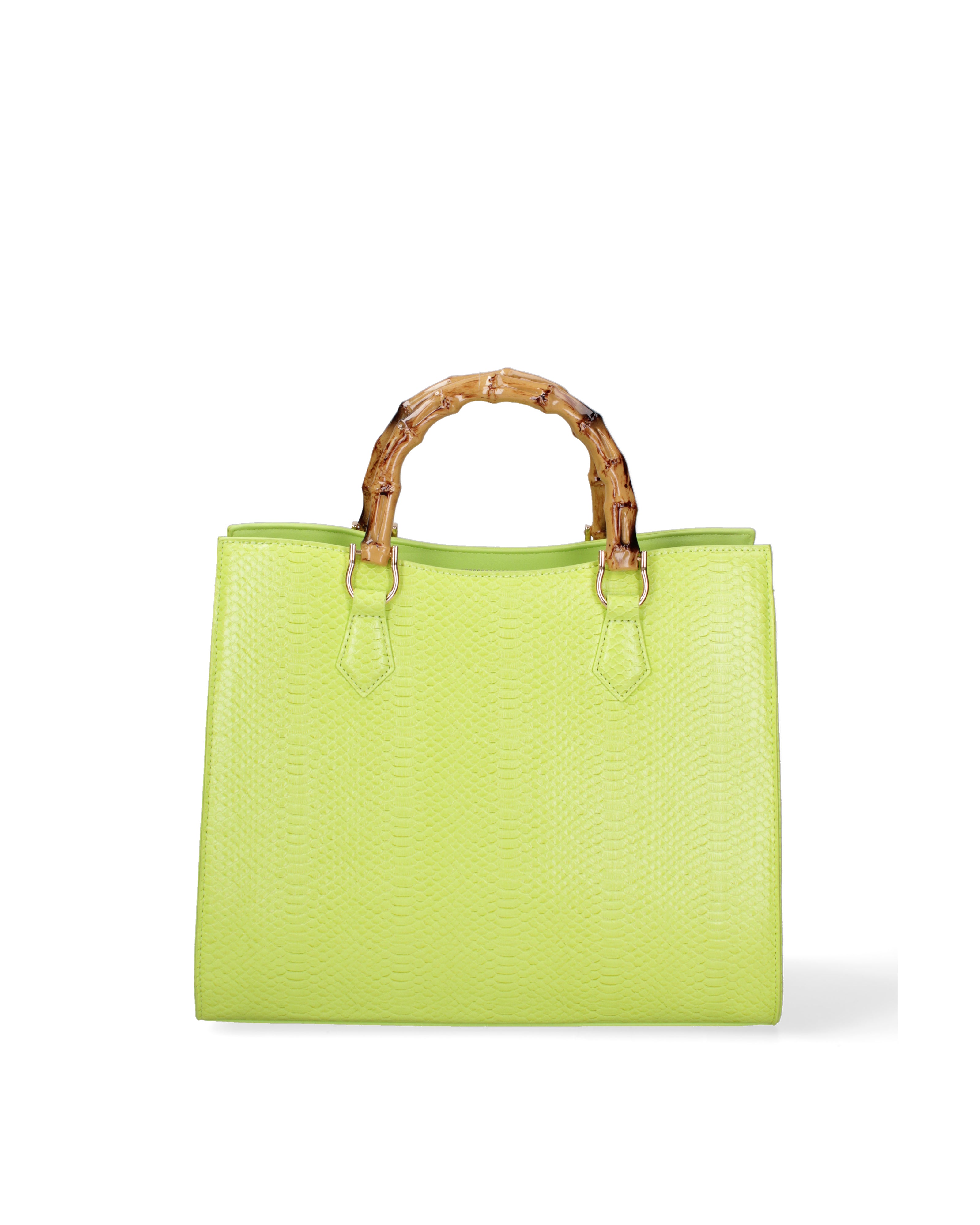 Borsa a spalla da donna Ecopelle vegana DC3333-3-LIME Diana&co