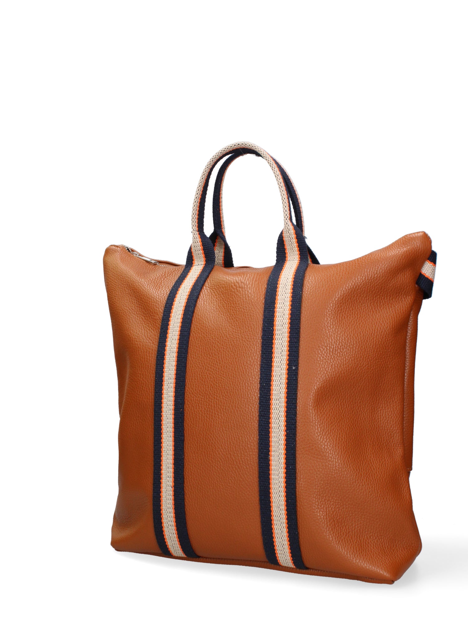 Varese Borsa a mano da donna Vera pelle 689746-D17 CUOIO SCURO - BLU Gave Lux