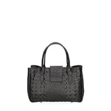 Cervo Borsa a tracolla da donna Vera pelle 7720-NERO Gave Lux