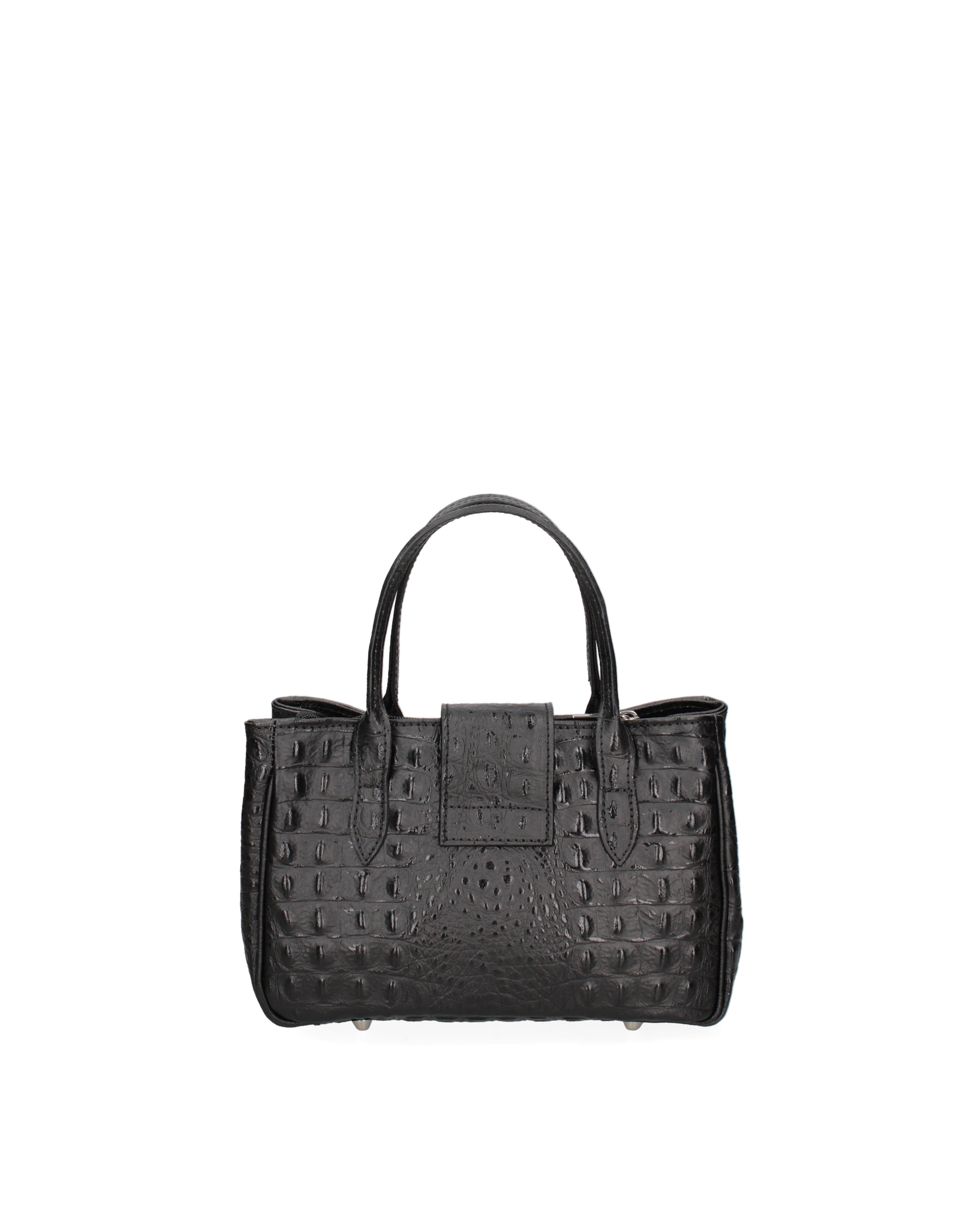 Cervo Borsa a tracolla da donna Vera pelle 7720-NERO Gave Lux