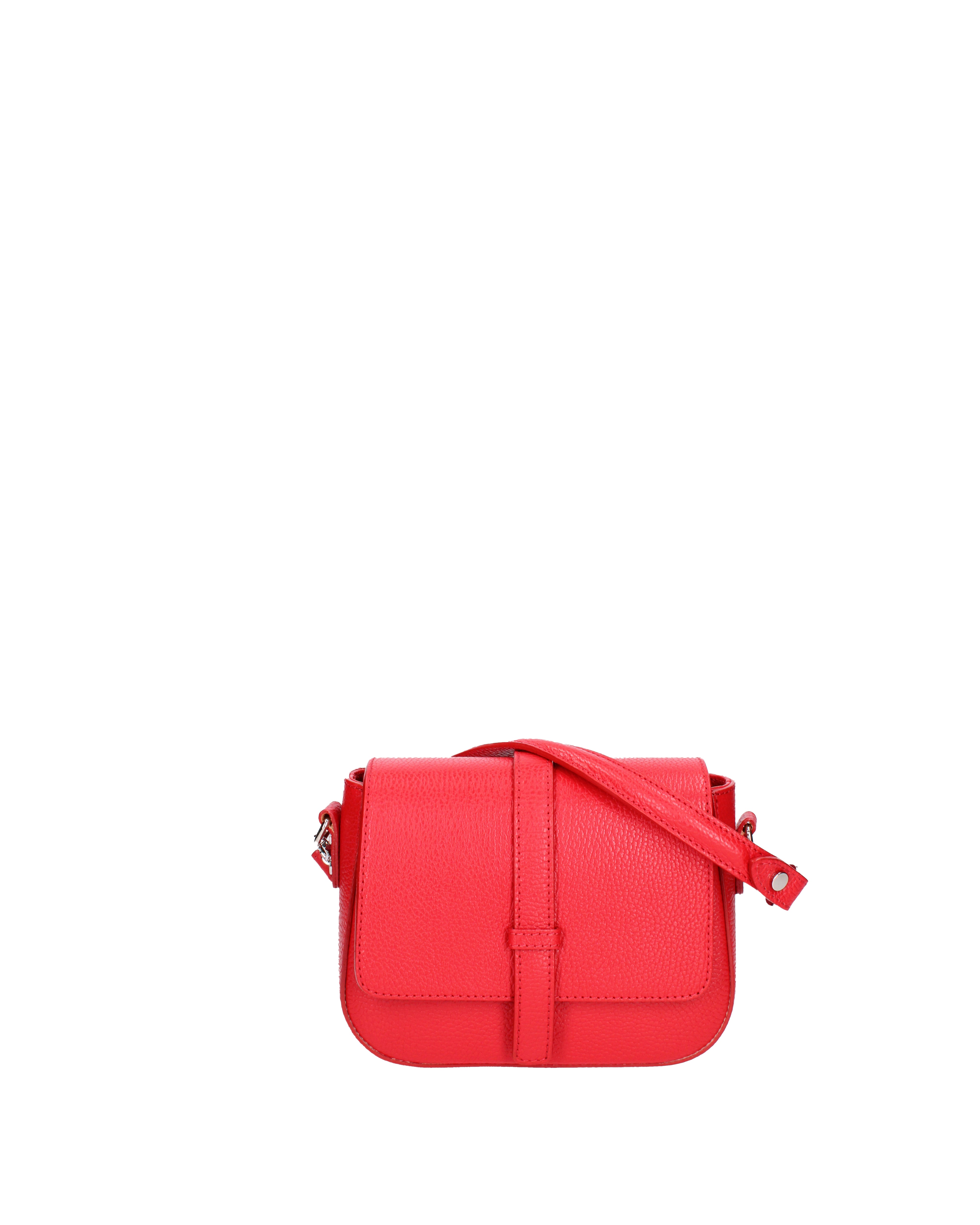Borsa a tracolla da donna Vera pelle 07203-D58 ROSSO FERRARI Roberta Rossi