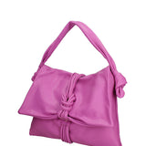 Borsa a spalla da donna Vera pelle 07171-S602 FUXIA CHIARO Viola Castellani