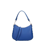 Borsa a spalla da donna 100% pelle ruga 07241-L115 BLUETTE Roberta Rossi