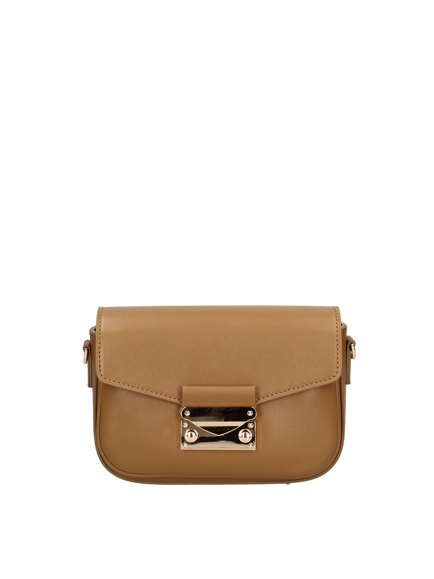 Borsa a tracolla da donna Vera pelle ROB8-SALTED CARAMEL Roberta Rossi