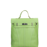 Borsa a mano da donna Vera pelle 07248-D12 VERDE Roberta Rossi