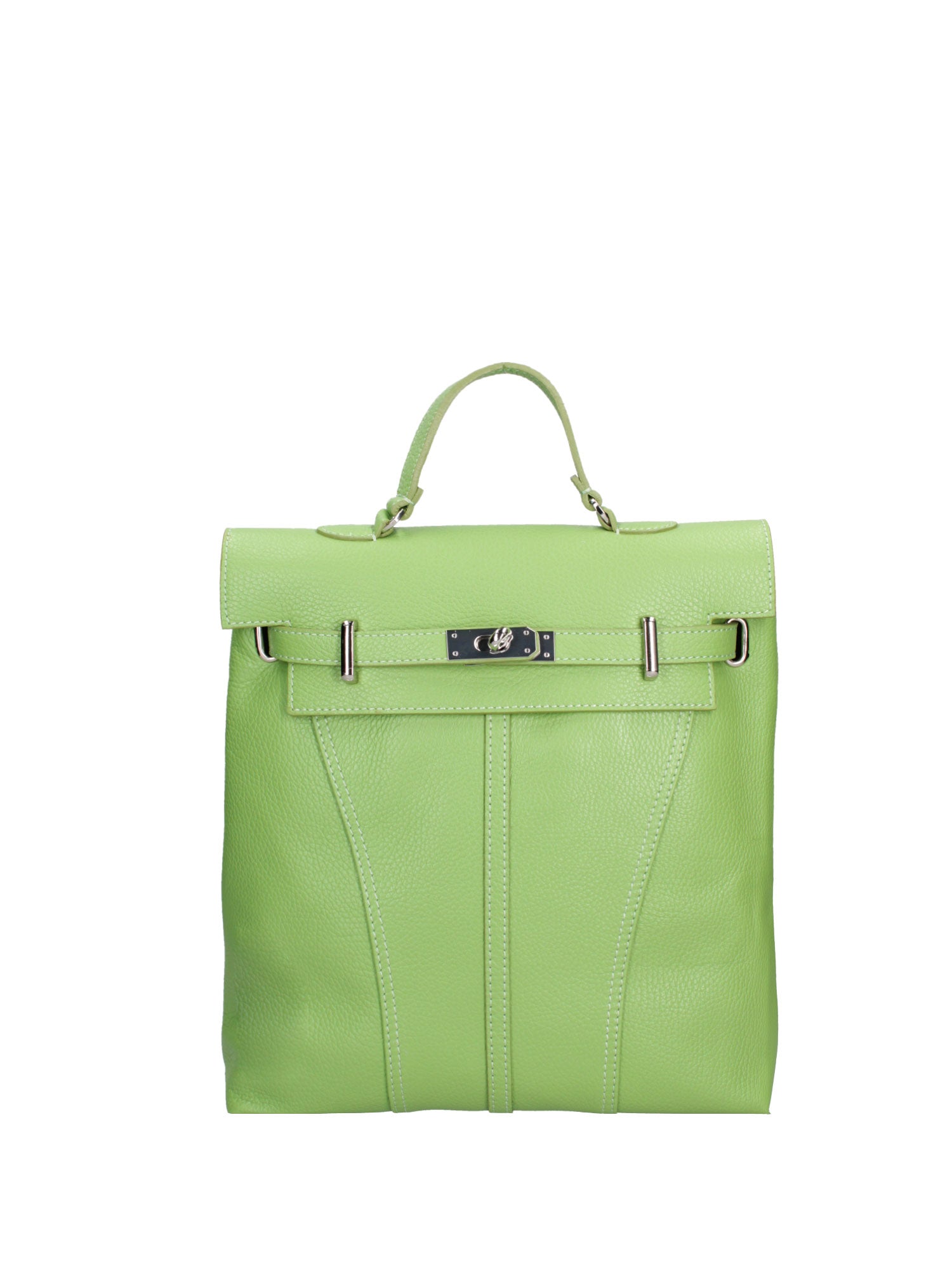 Borsa a mano da donna Vera pelle 07248-D12 VERDE Roberta Rossi
