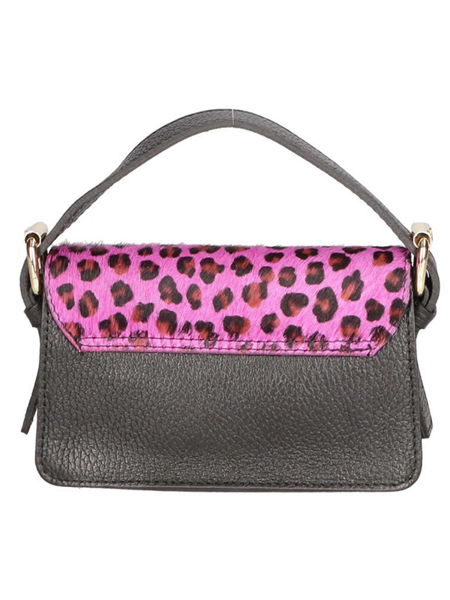 Aleide Borsa a mano da donna Vera pelle 04858-LEO P FUXIA Gave Lux