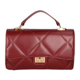 Vita Borsa a spalla da donna Vera pelle 06879-S10 RUBINO Gave Lux