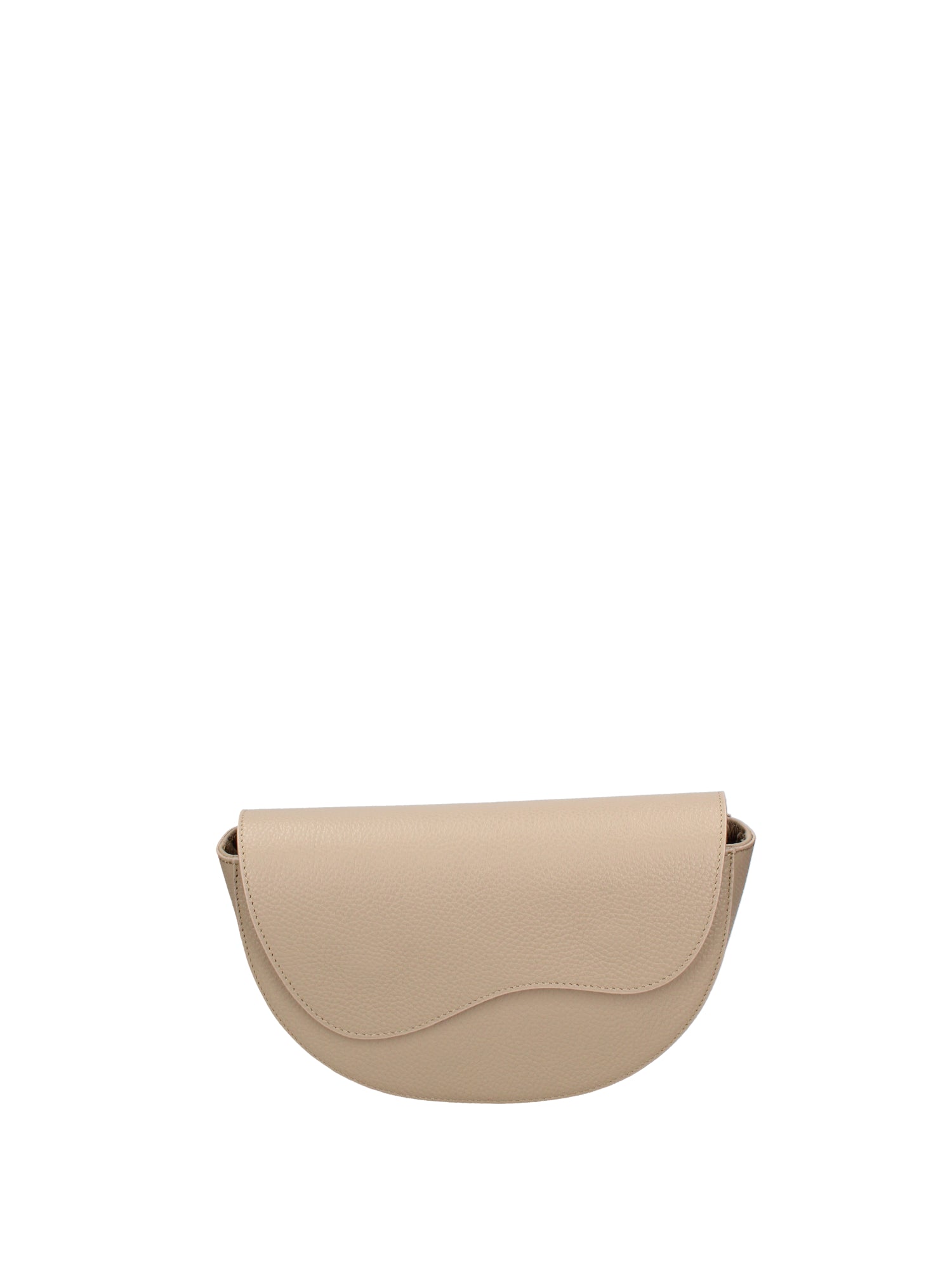 Marsupio da donna in vera pelle Made in Italy 07218-D05 CAPPUCCINO Roberta Rossi